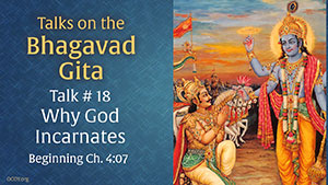 Talk 18 on the Bhagavad Gita