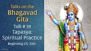 Talk 39 on the Bhagavad Gita