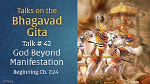 Talk 42 on the Bhagavad Gita
