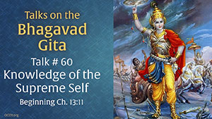 Knowledge of the Supreme Self Gita Talk
