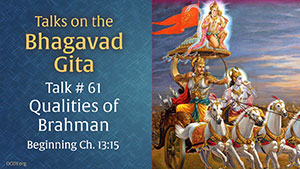 Qualities of Brahman Gita Talk